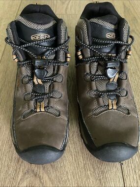 Keen Kids Brown and Black Trail Boots